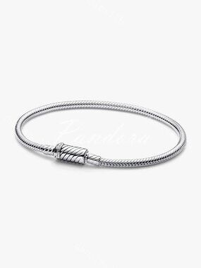 Easy-Close Magnetic Clasp Snake Chain Bracelet